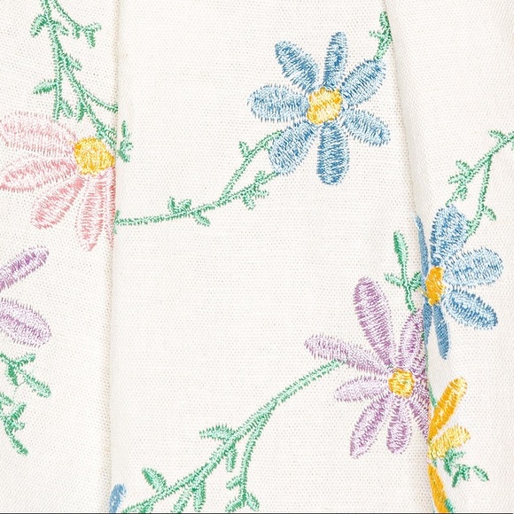 For Love & Lemons Majorie Floral Skirt Blazer Set - Picture 4 of 4